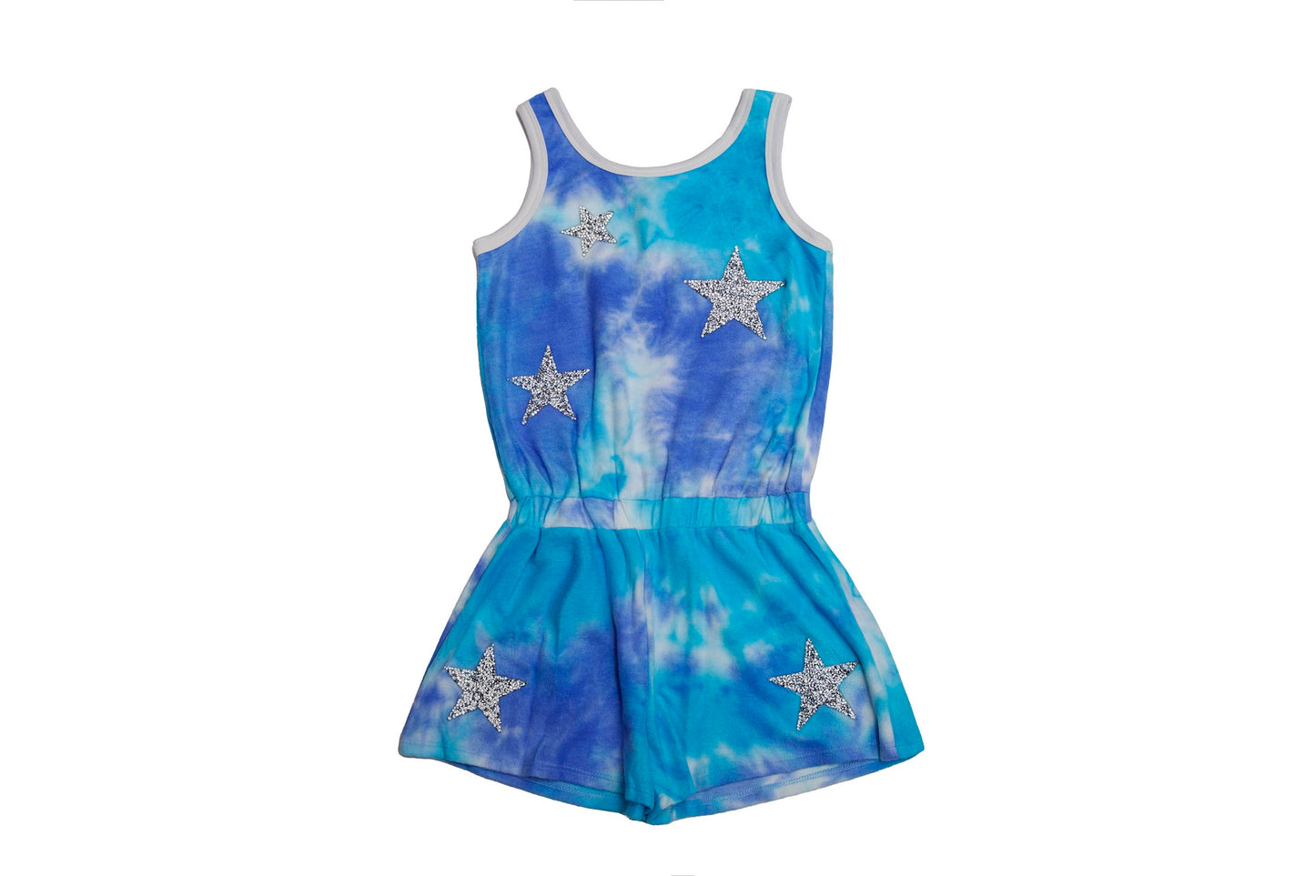 MIA New York Clothing - MIA New York Tie DIe Romper - Teragram's Children's Boutique