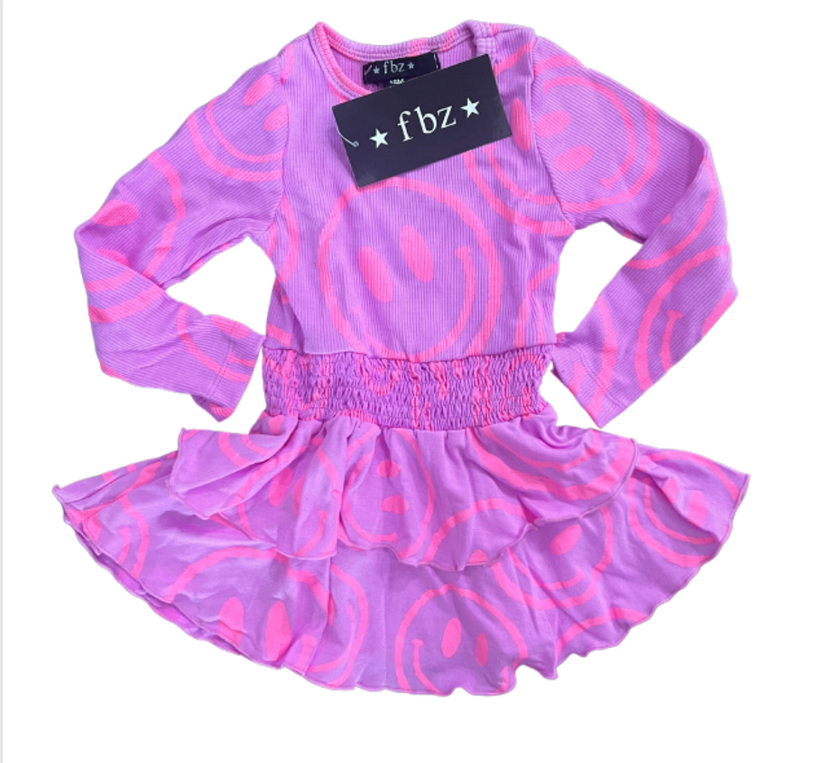 Flowers by zoe smiley dress  - teragrams childrens boutique - flowers by zoe  girls clothing 