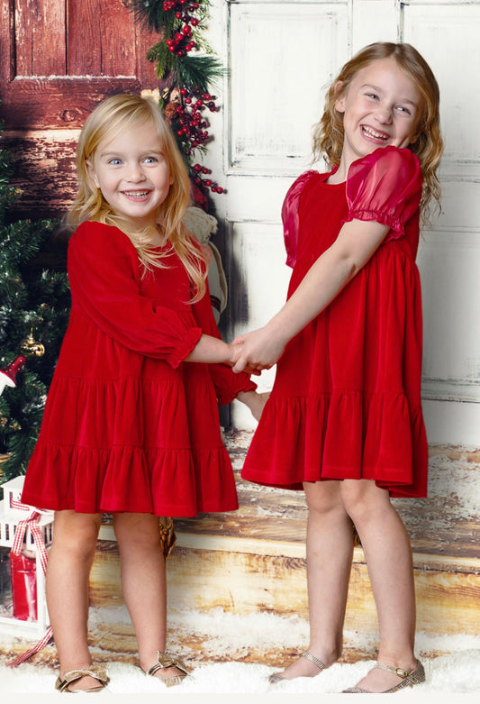 Childrens. Boutique NJ - Kids Red Dress