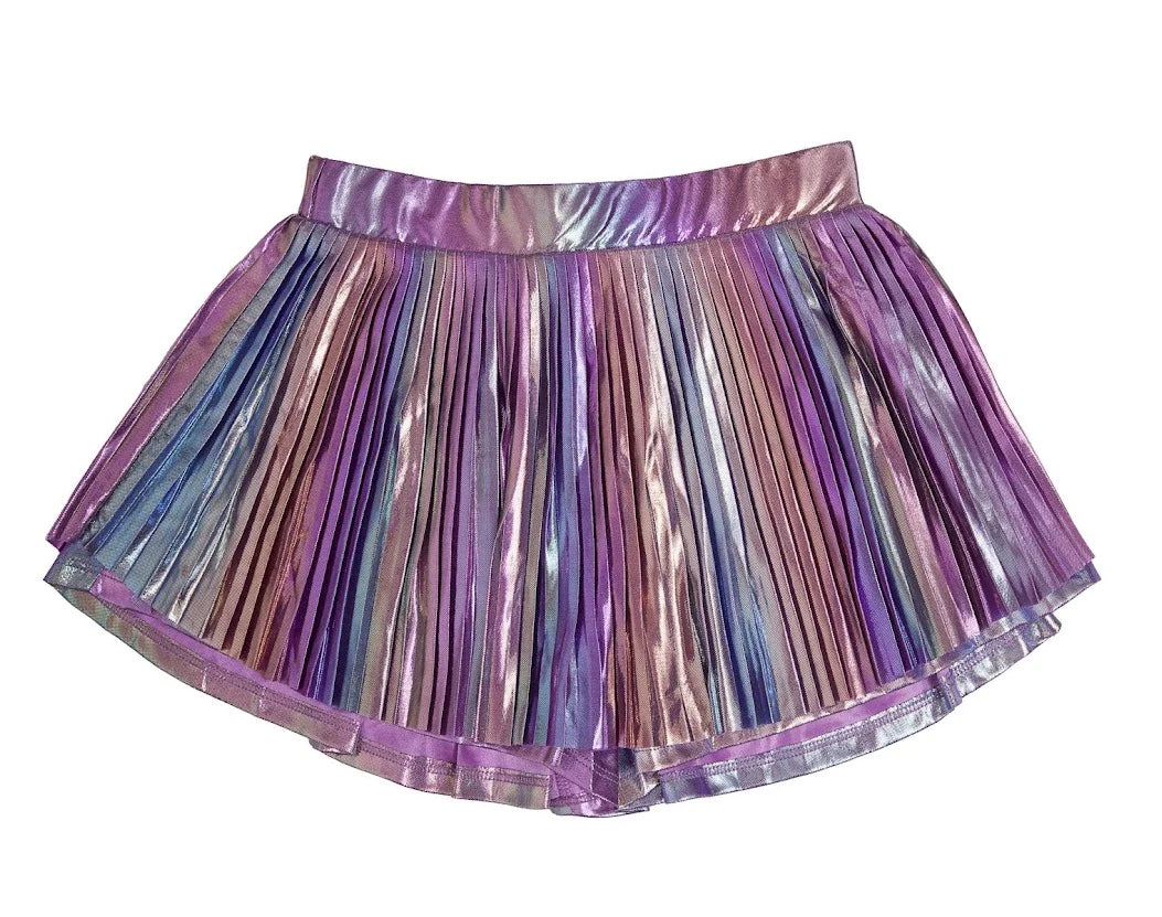 MIA New York Pleated Purple Skirt 